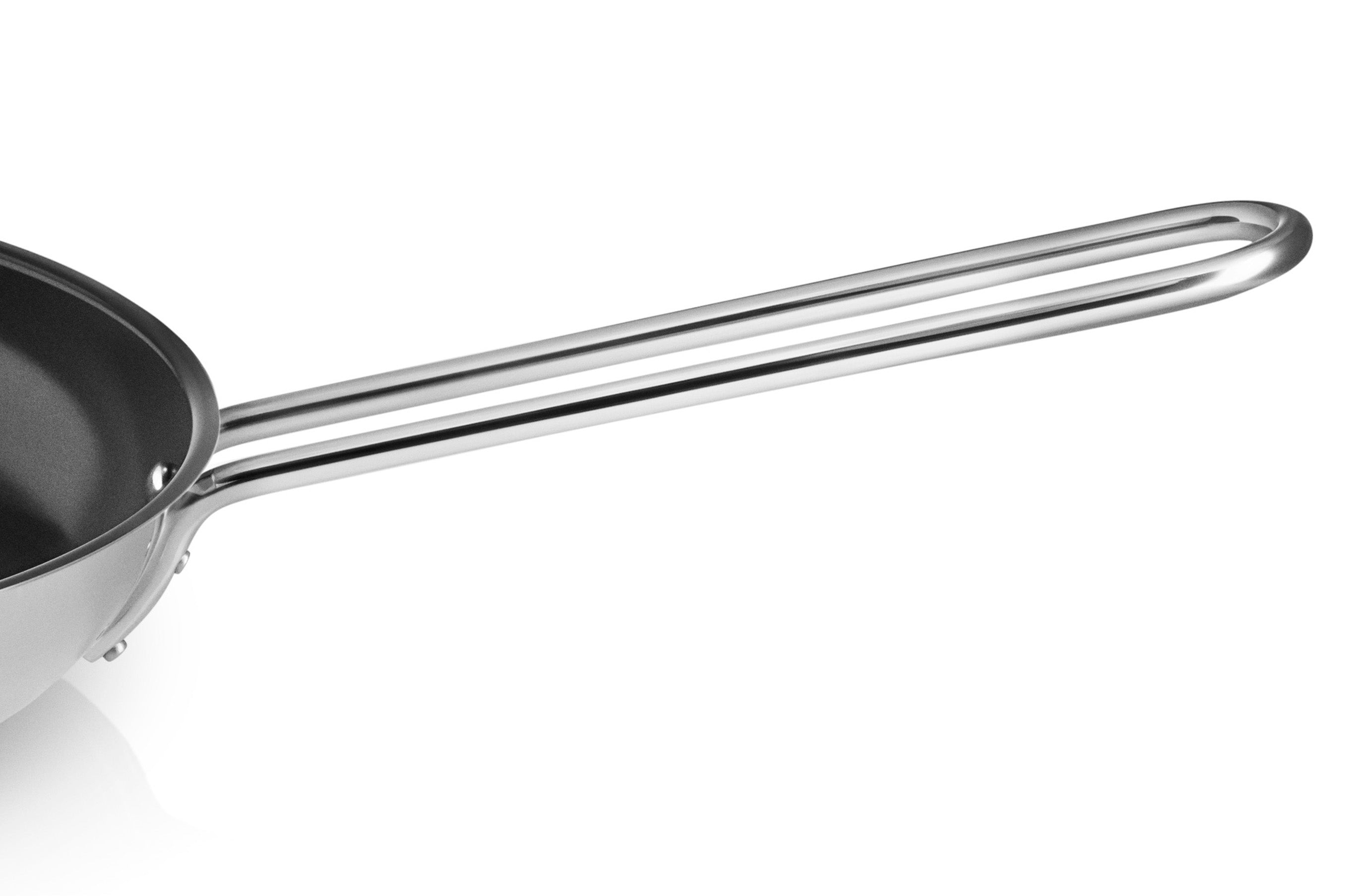 Eva Trio  Ø24 cm - Stainless Steel keramisk stegepande
