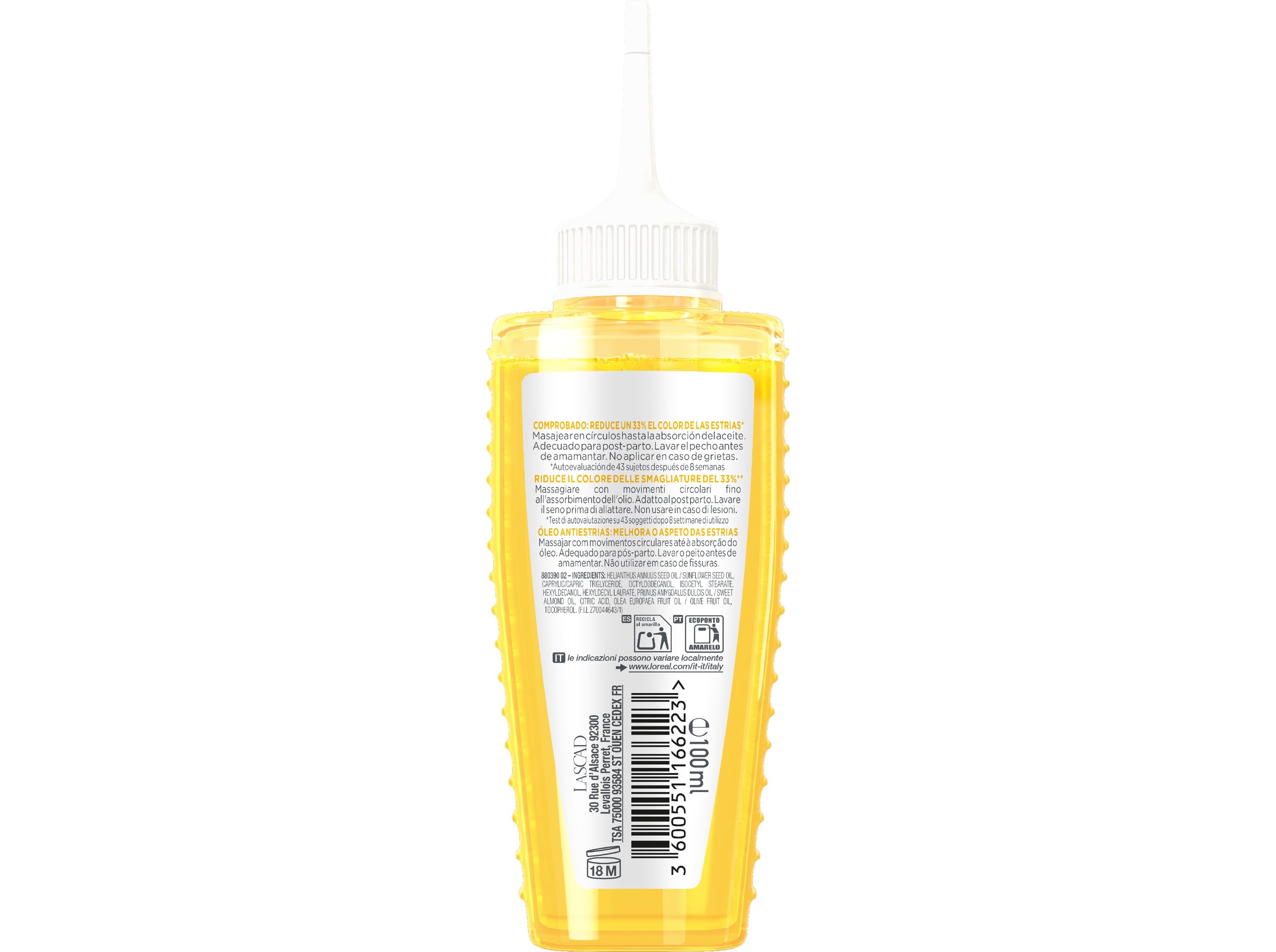 ÓLEO MIXA ANTI-ESTRIAS 100 ML