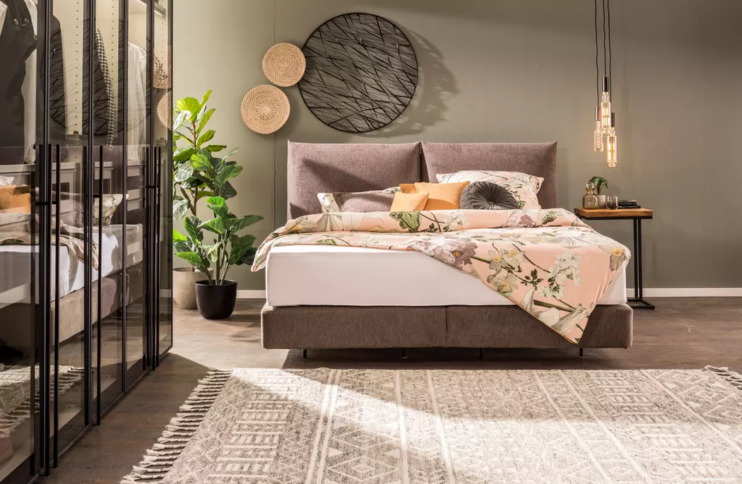 Boxspringbett Kansas City 160 x 200 cm