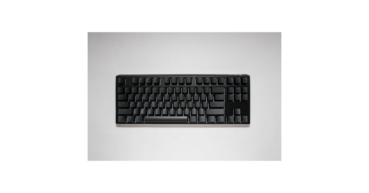 DuckyOne 3 Classic TKL, toetsenbord  (Zwart/wit, US lay-out, Cherry MX Speed Silver, RGB led, Double-shot PBT, Hot-swappable, QUACK Mechanics, 80%)