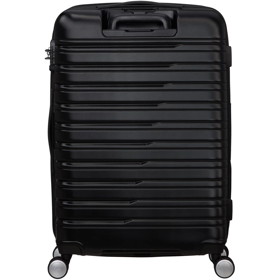 American Tourister Flashline - 4-Rollen-Trolley M 67 cm erw. shadow black