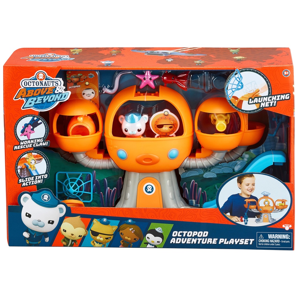 Octonauts Above & Beyond Octopod 6-teiliges Spielset