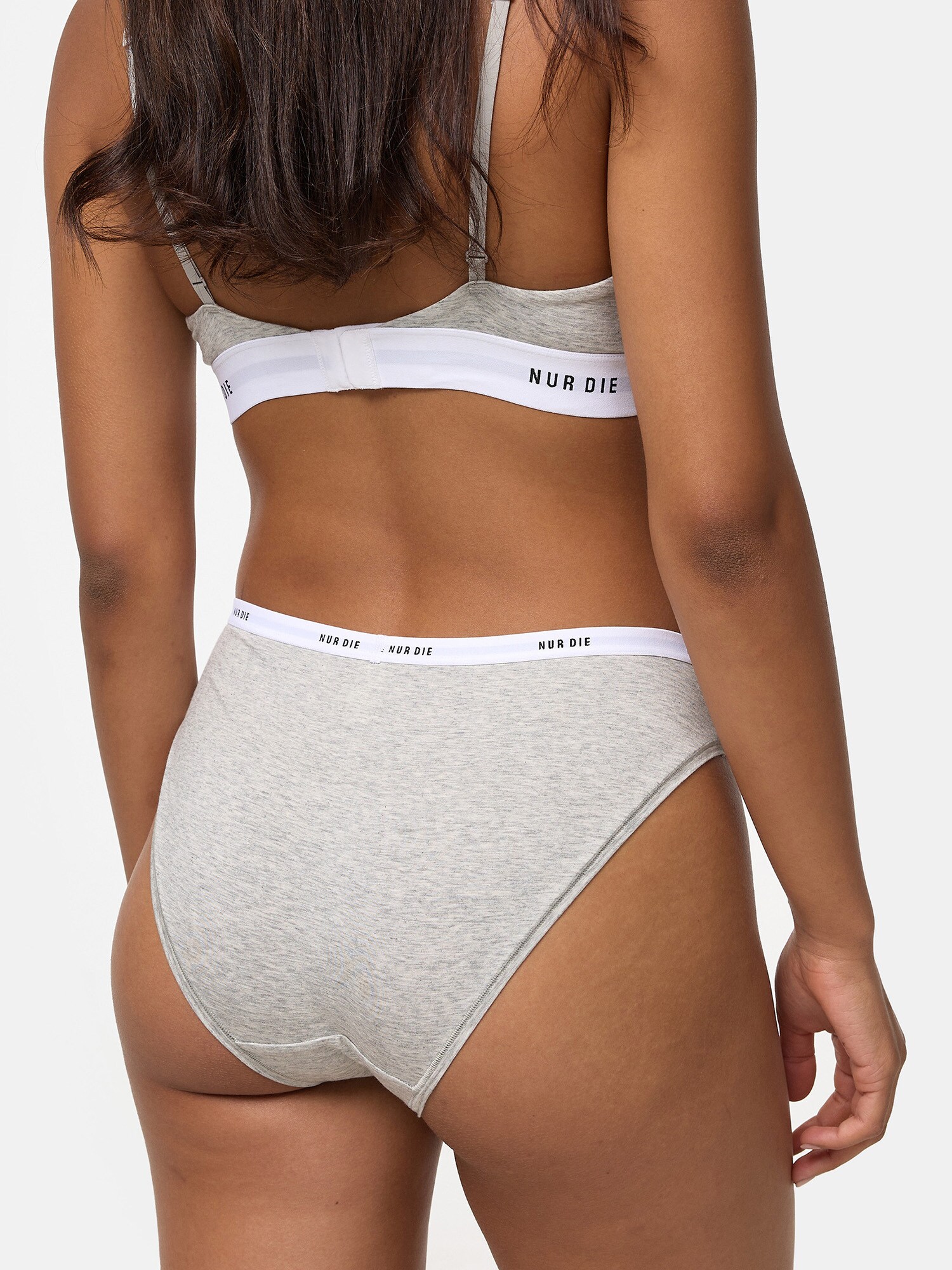 NUR DIE Damen Slip Soft Sportiv 2er Pack