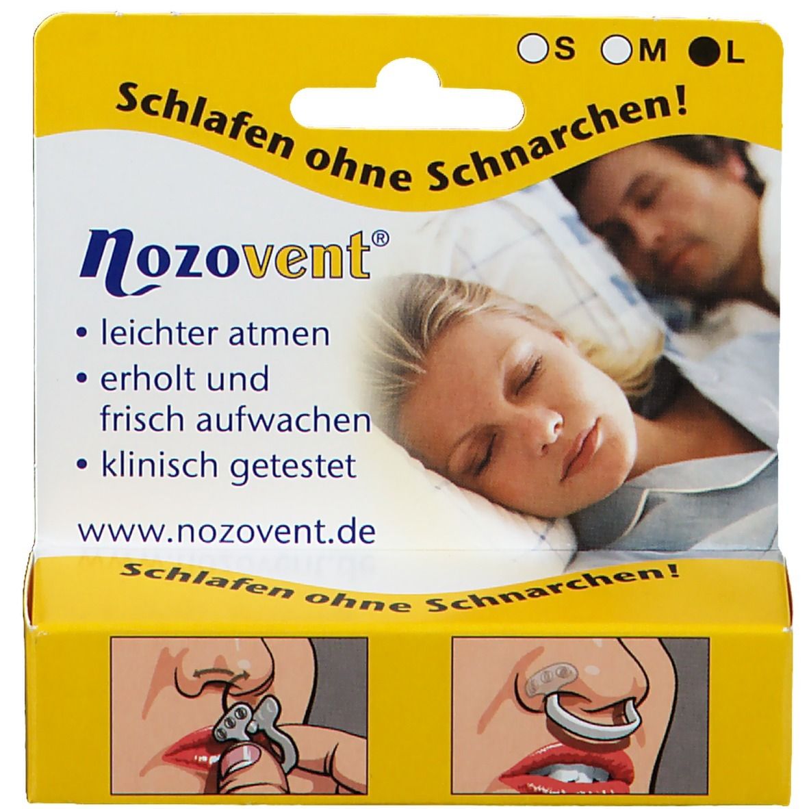 Nozovent® Large Nasenklammer
