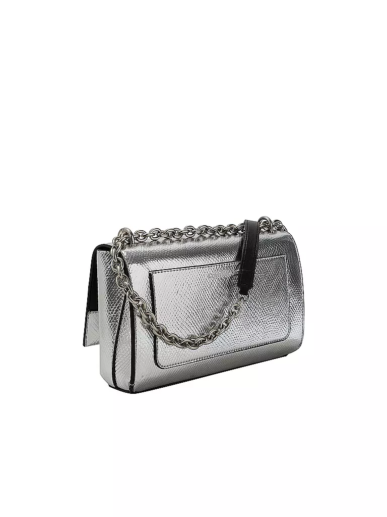 CALVIN KLEIN JEANS Tasche - Umhängetasche SCULPTED silber