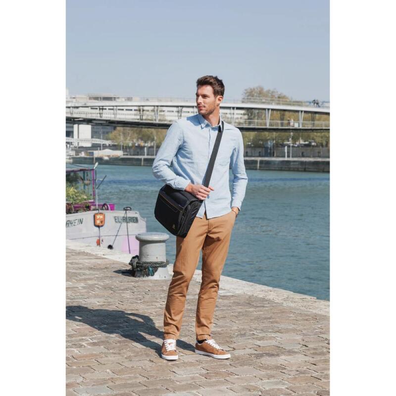 Sac messenger ordinateur Exactive (14) - Noir