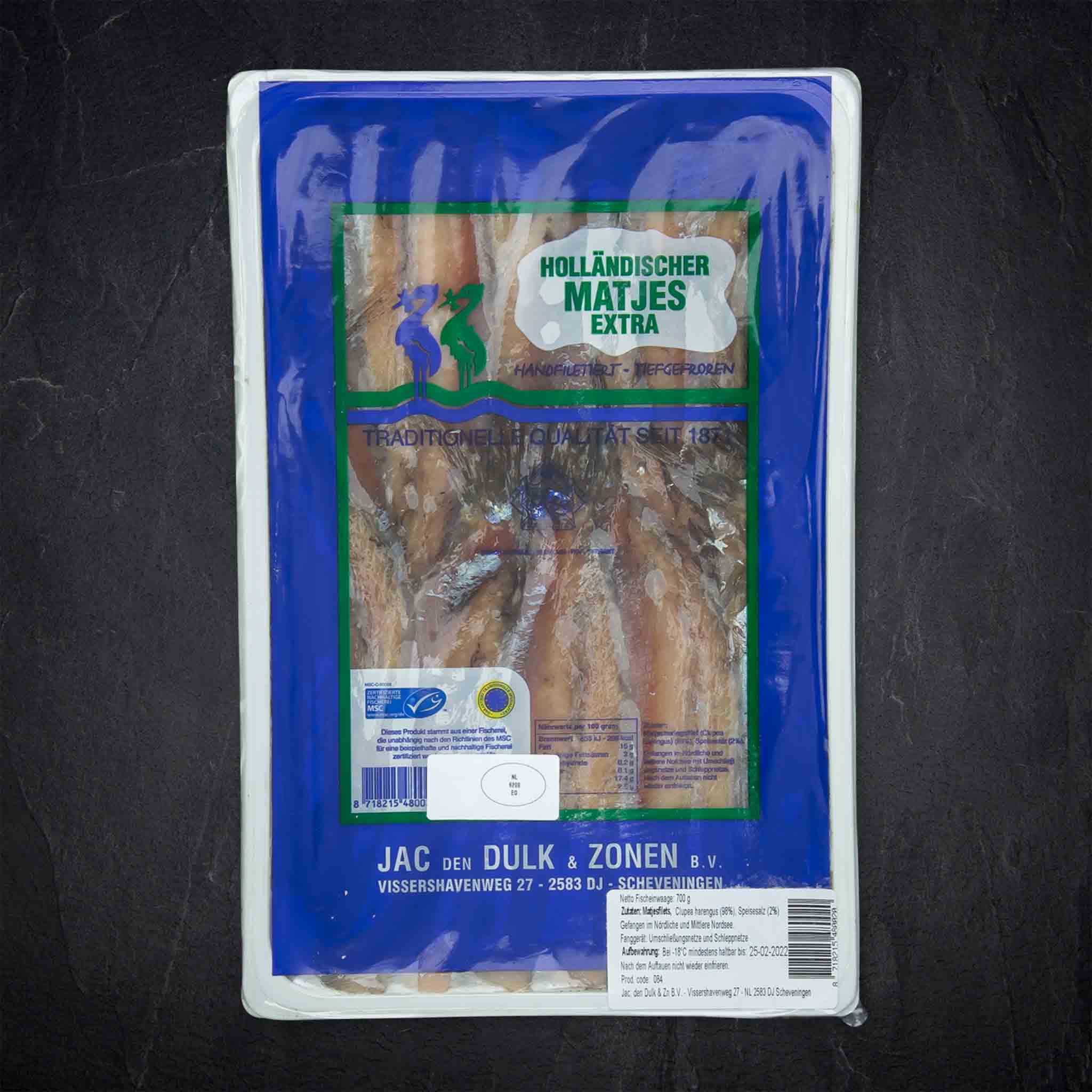 MSC Matjesdoppelfilets tiefgekühlt - 10 Filets