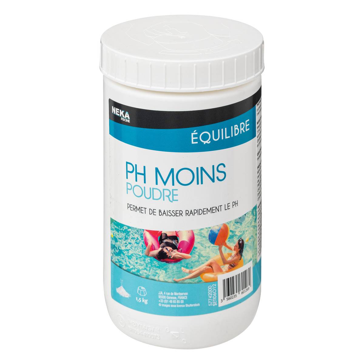 Ph moins poudre 1.5kg