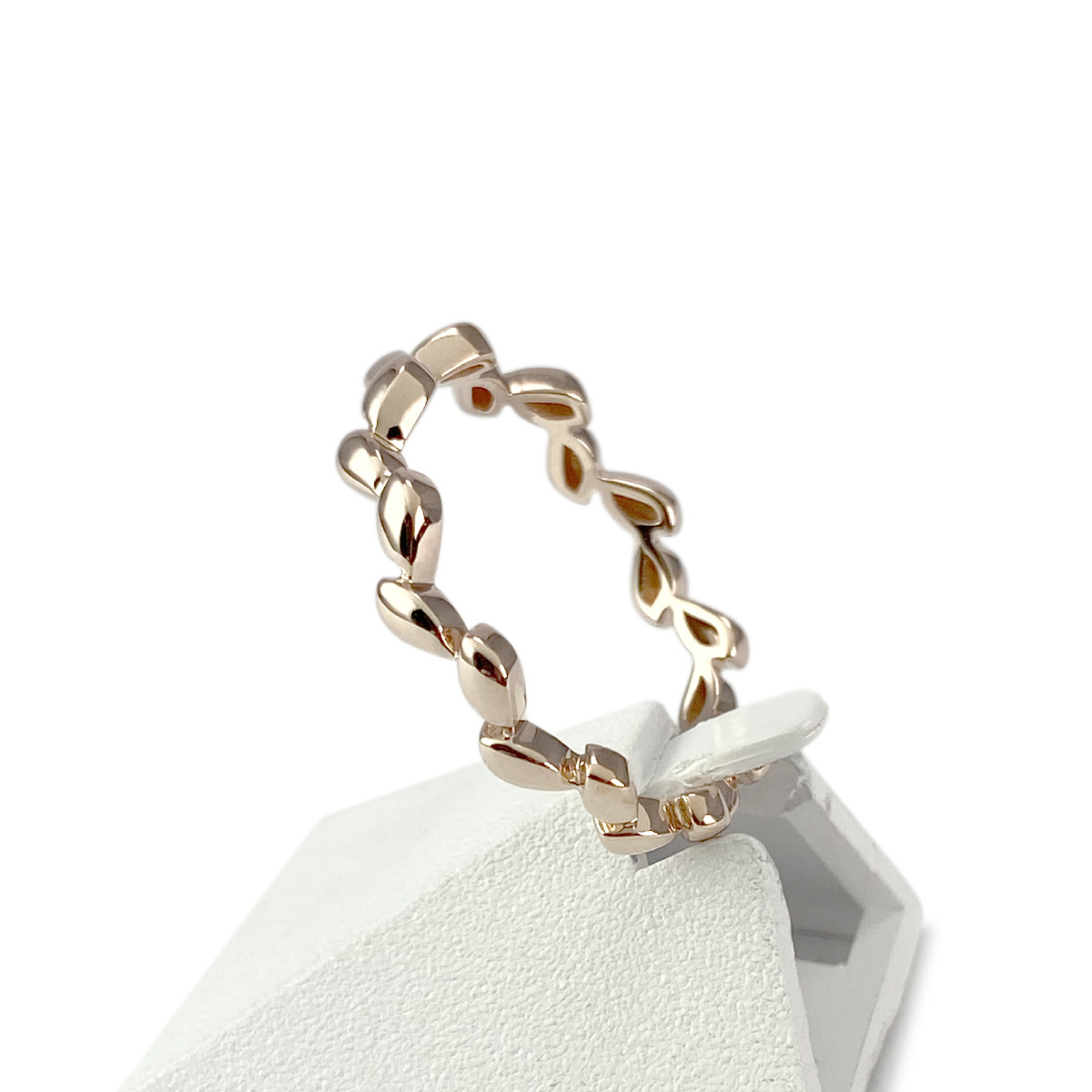 Bague d'occasion or 375 rose