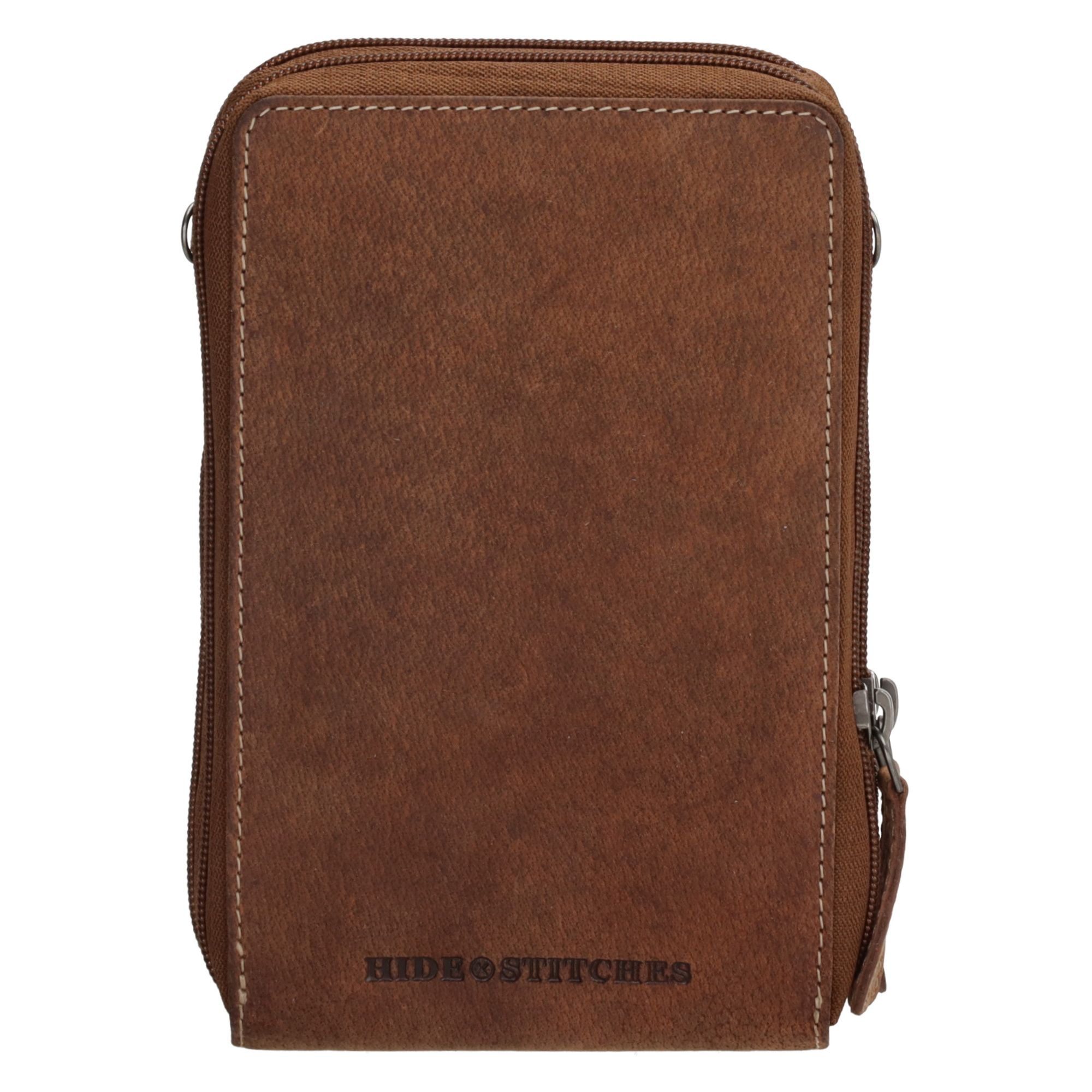 Hide & Stitches Idaho Telefoontasje Bruin