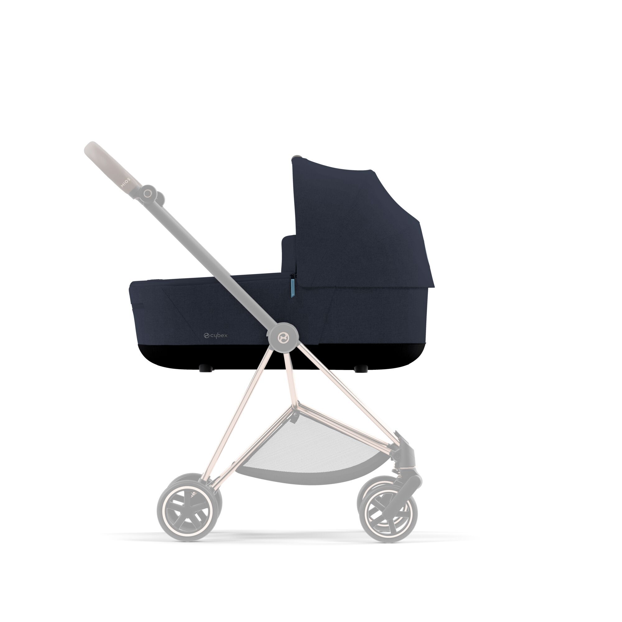 Mios 3 Lux Carry Cot Midnight Blue Plus