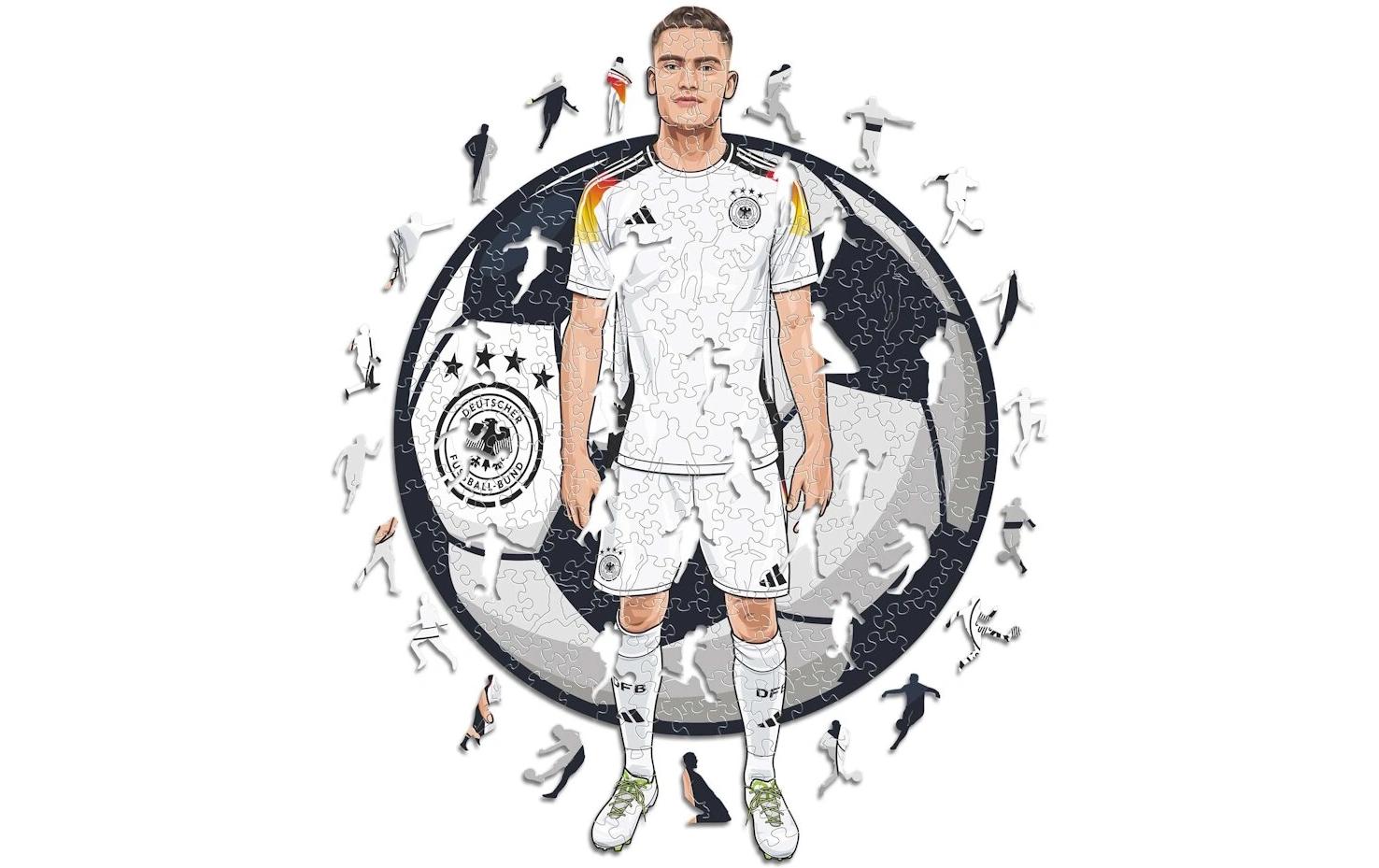 Florian Wirz (Deutsche Nationalmannschaft)Offiziell lizenziertes Holzpuzzle, Grösse M