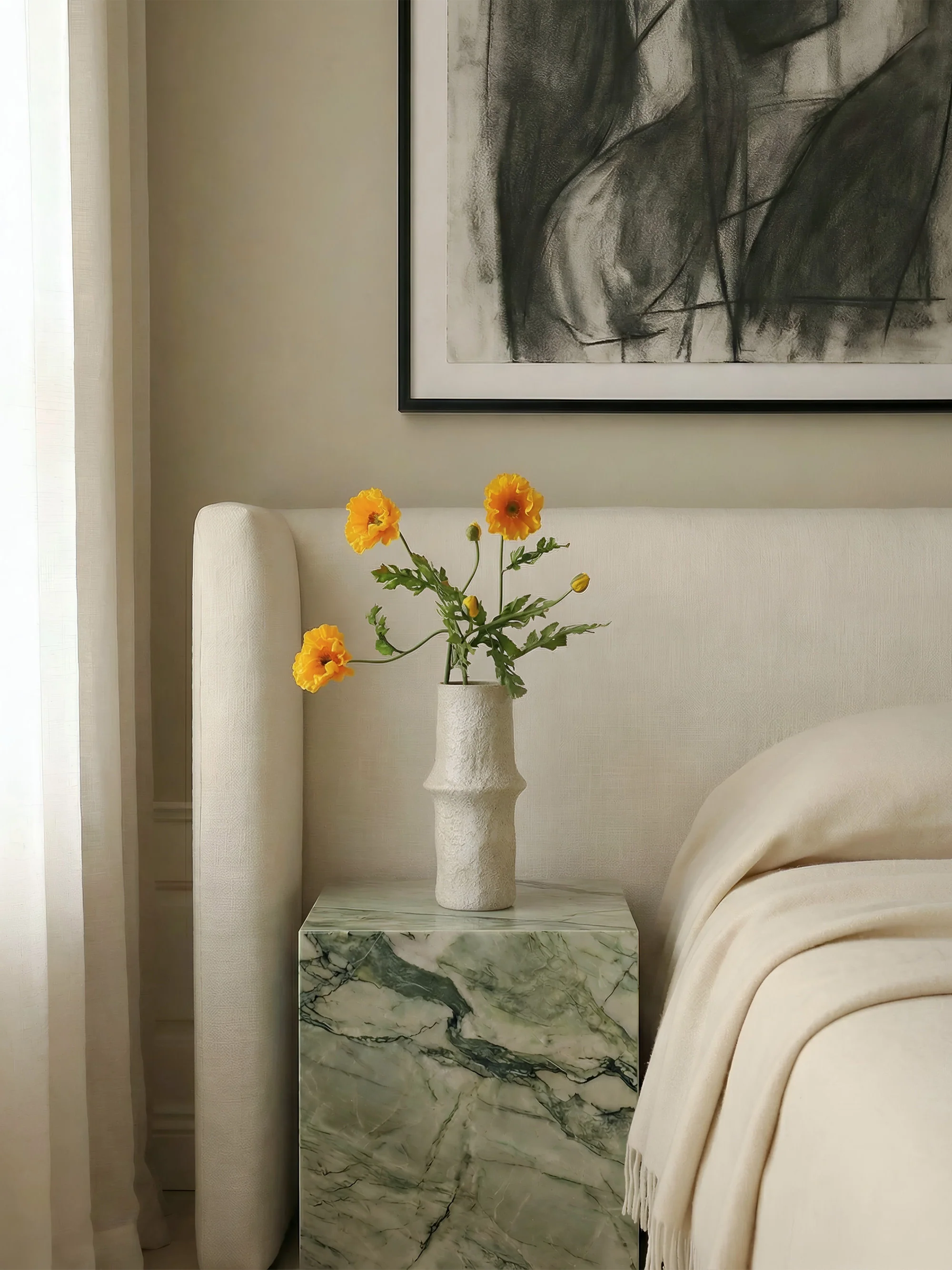 Kunstbloem Large Poppy