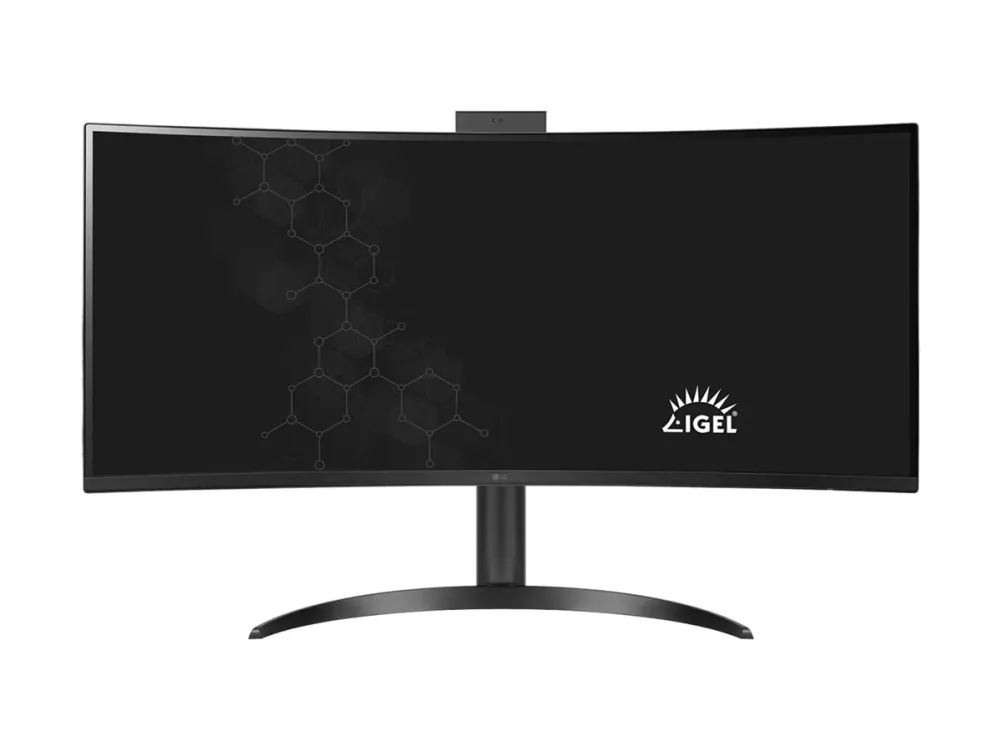 LG 34CR651I-6P - Tynd klient - alt-i-én 1 x Pentium Silver N6005 / op til 3.3 GHz - RAM 8 GB - flash - eMMC 16 GB - UHD Graphics - IEEE 802.11ax (Wi-Fi 6), Gigabit Ethernet - IGEL OS - skærm: LED 34