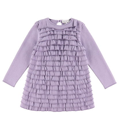 Emporio Armani Kleid - Strick - Glyzinien