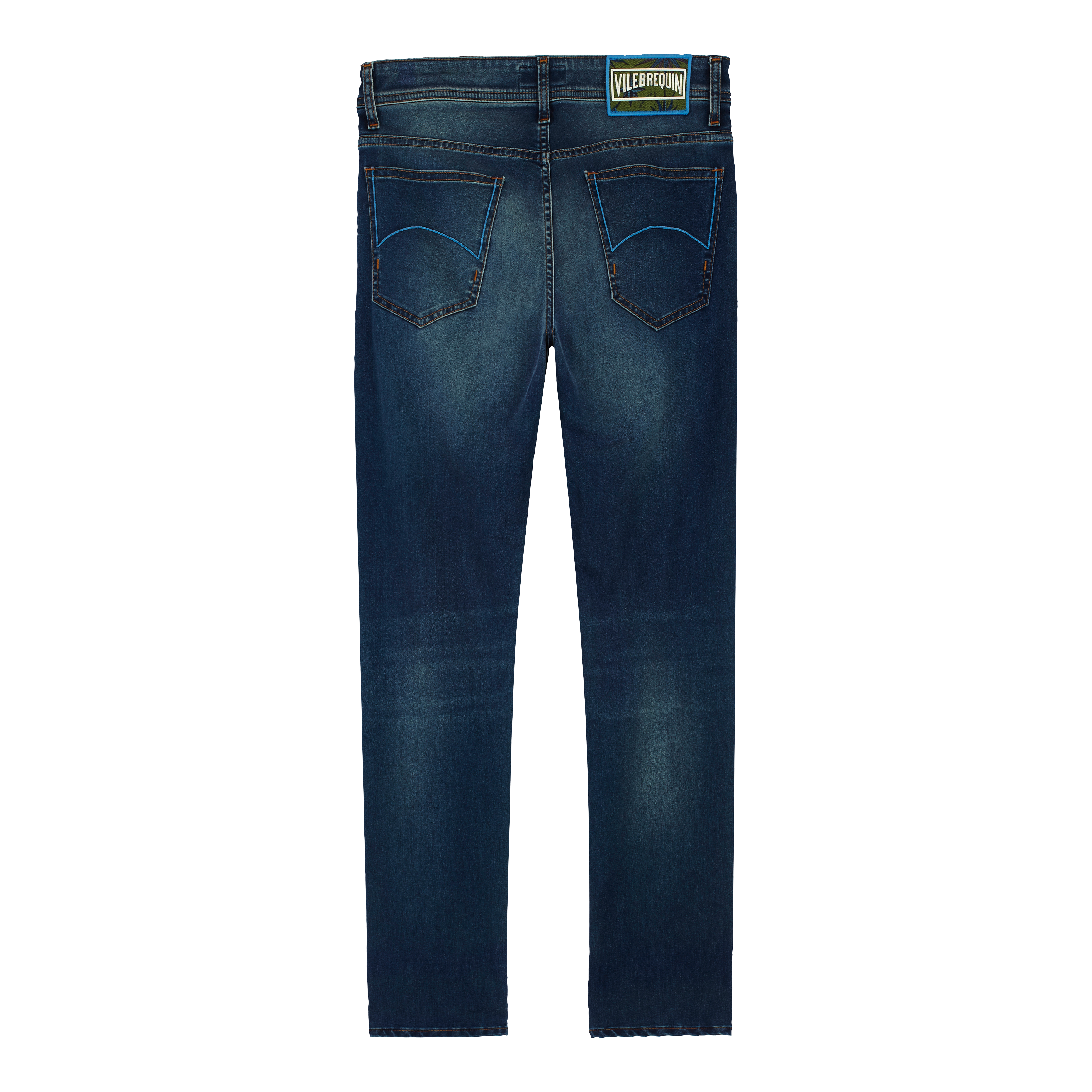 Jeans 5 Poches Homme Imprimé Sud | Jeans Homme Vilebrequin