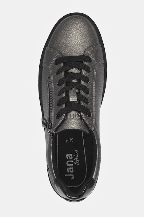 Plateau-Sneaker, Jana Softline, vegan, Lederoptik, Weite H