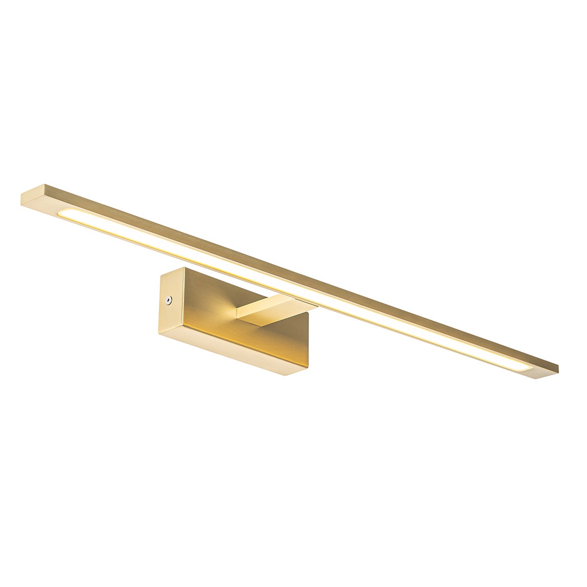 Wandlamp van messing 62 cm incl. LED IP44 - Jerre