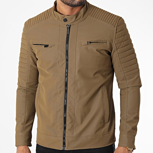 Veste Biker 117 Marron