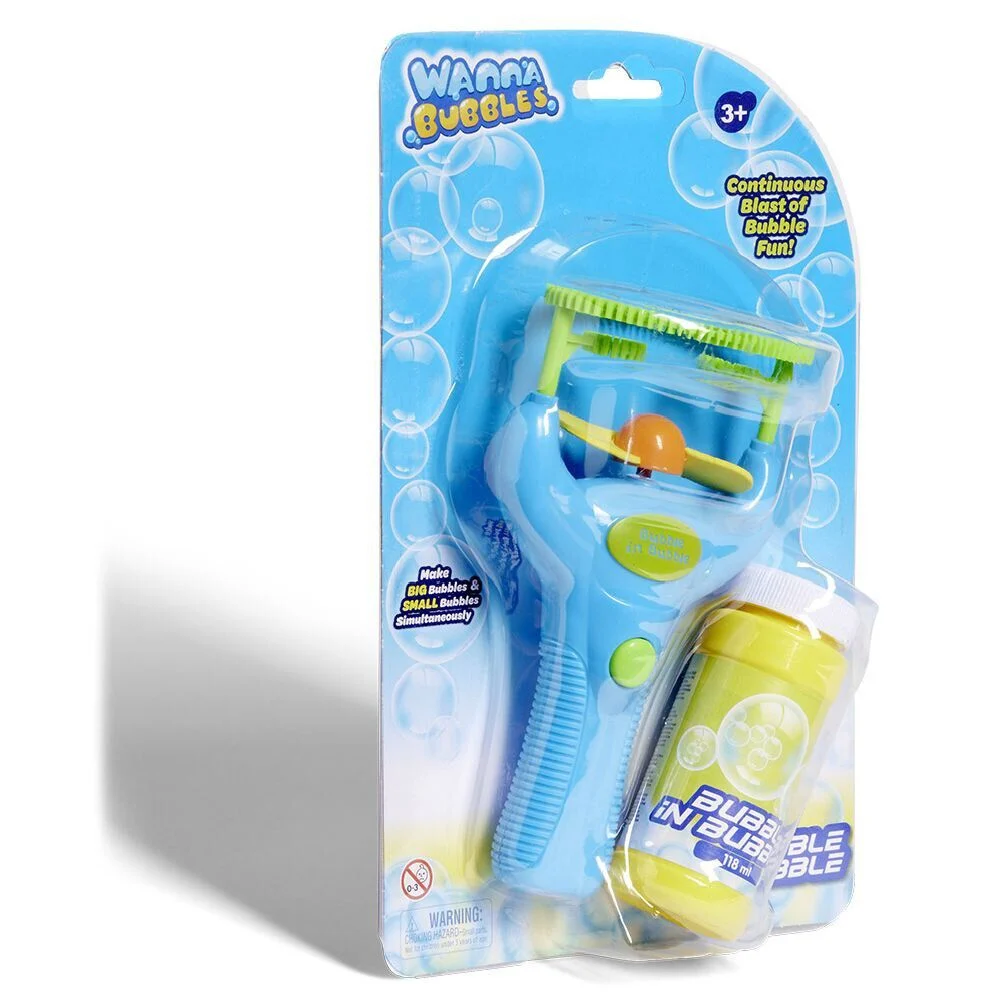 Pistolet lanceur à bulles 118 ml