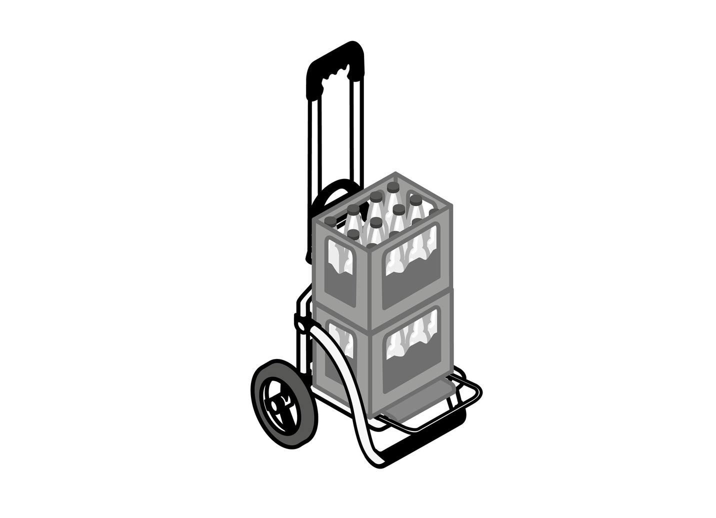 Leichter und leiser Einkaufsroller Royal Shopper