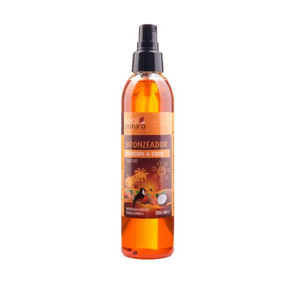 Autobronzeador Real Natura Bronzeador Urucum e Coco 200ml