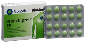 BRONCHIPRET TP Filmtabletten, 20 Stück