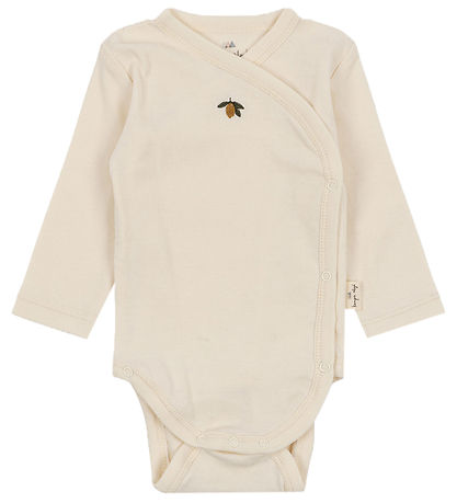 Konges Sløjd Geschenkbox - Schmusetuch/Mütze/Body l/ä - Offwhite