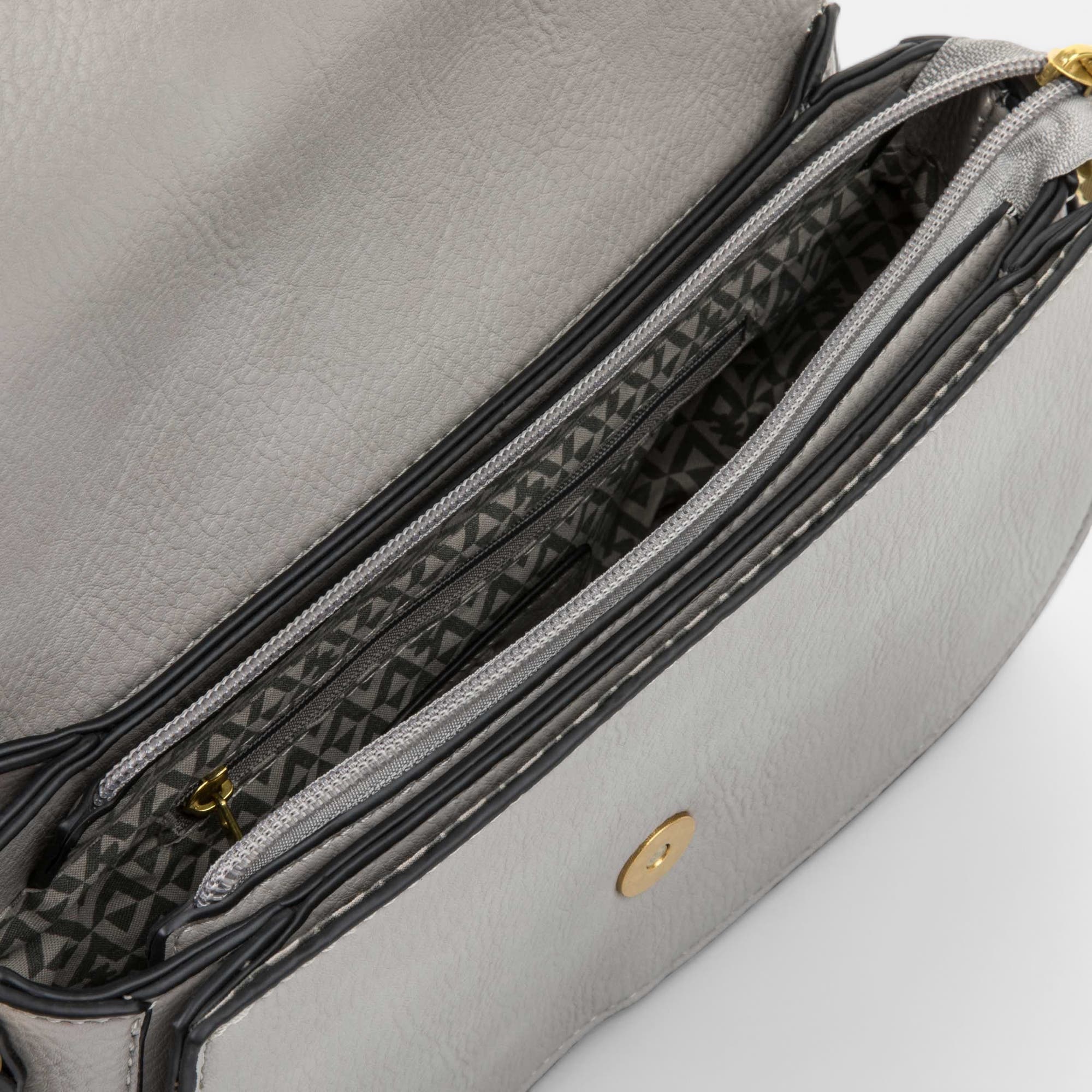 Sac bandoulière gris
