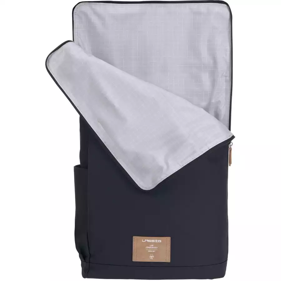 LÄSSIG Wickelrucksack Rolltop Backpack night blue