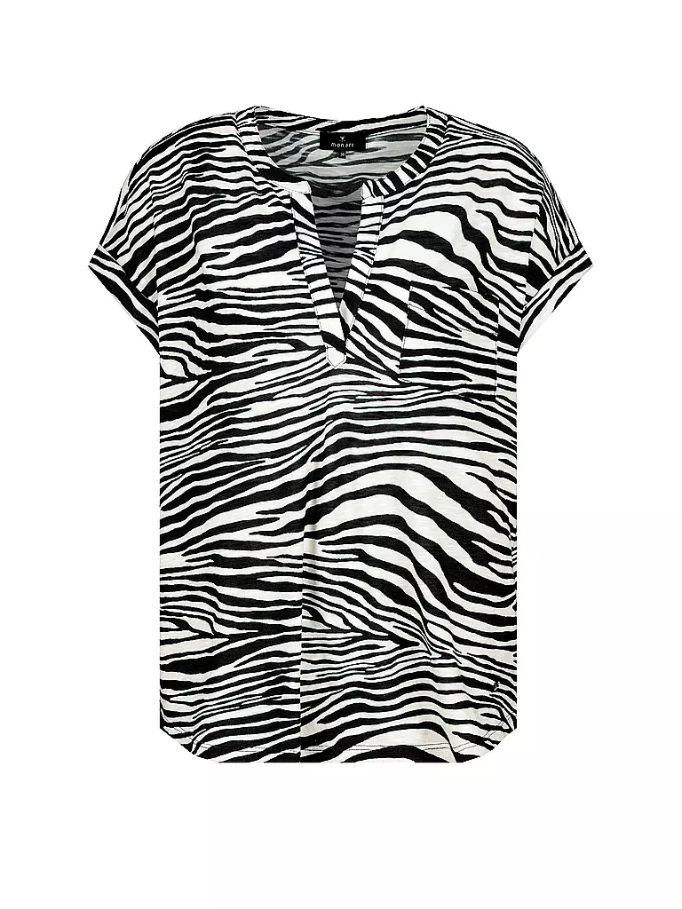 MONARI Blusenshirt schwarz