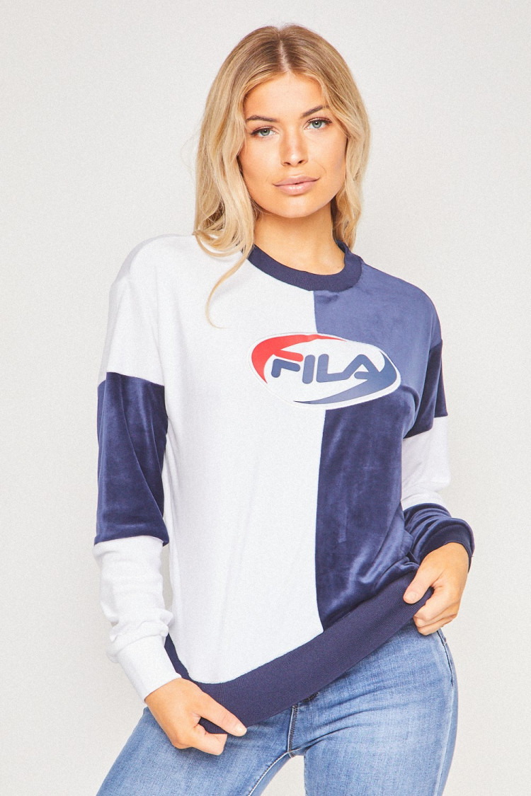 Sweat bleu/blanc Alejandra Fila / 684440
