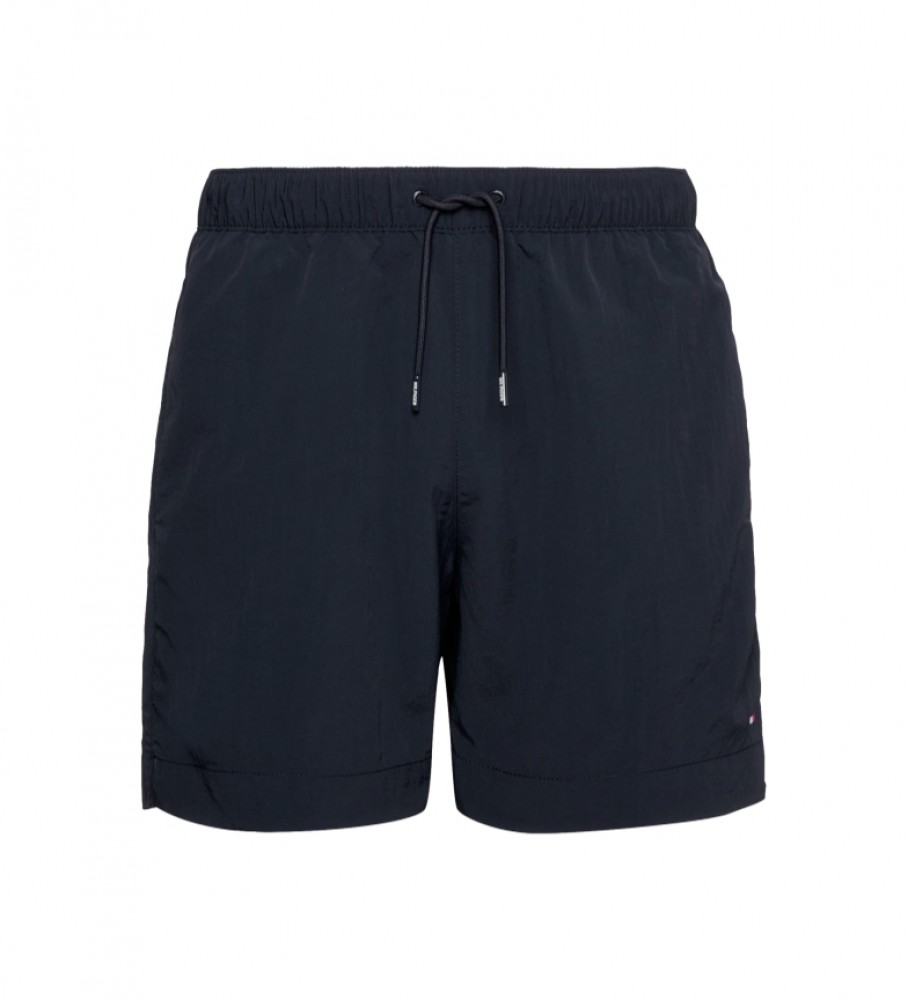 Calção de banho Tommy Hilfiger Essential de comprimento médio, azul marinho