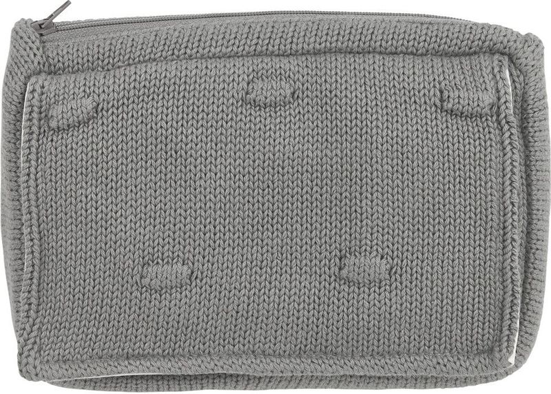 Meyco Baby Knots billendoekjesetui - grey