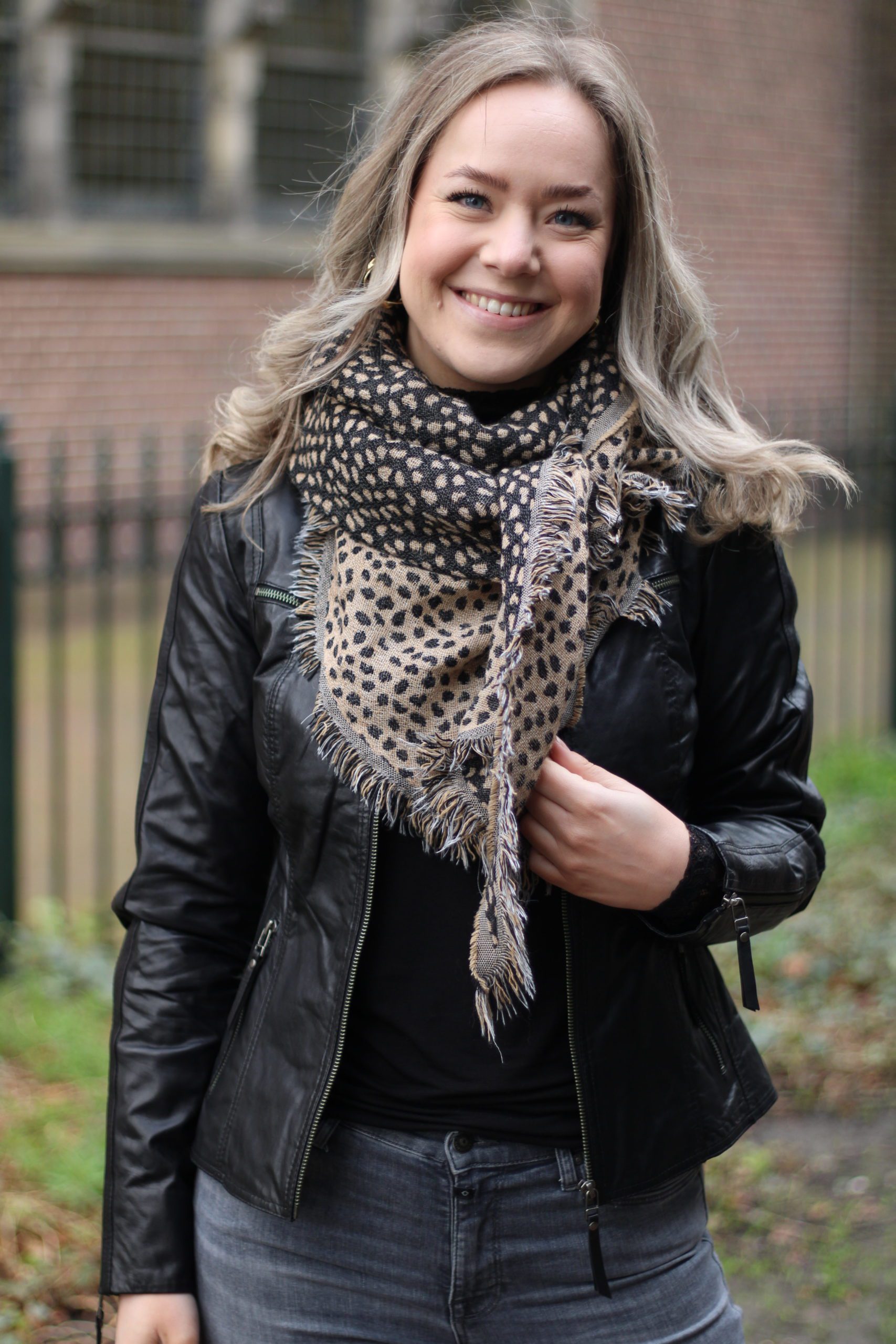 Chabo - Zoë Leather Jacket - Zwart