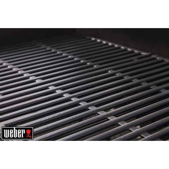 Barbecue à gaz avec plancha SPIRIT PREMIUM E-315 noir 3 brûleurs