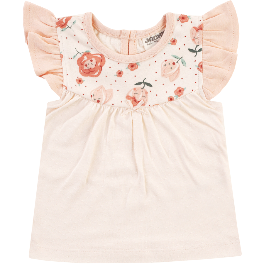 JACKY T-Shirt MIDSUMMER off-white rosa gemustert