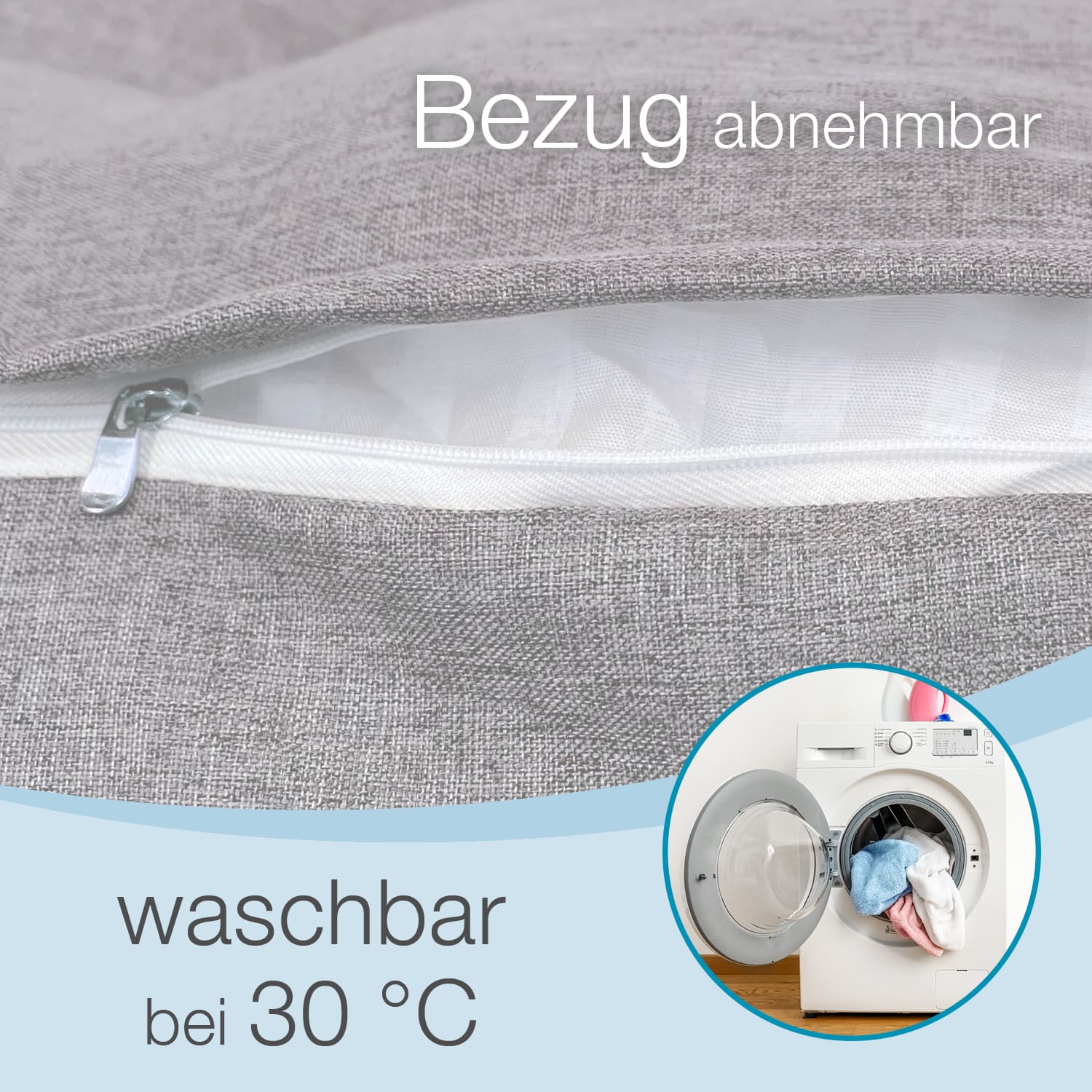 aktivshop Bett- und Rückenstützkissen
