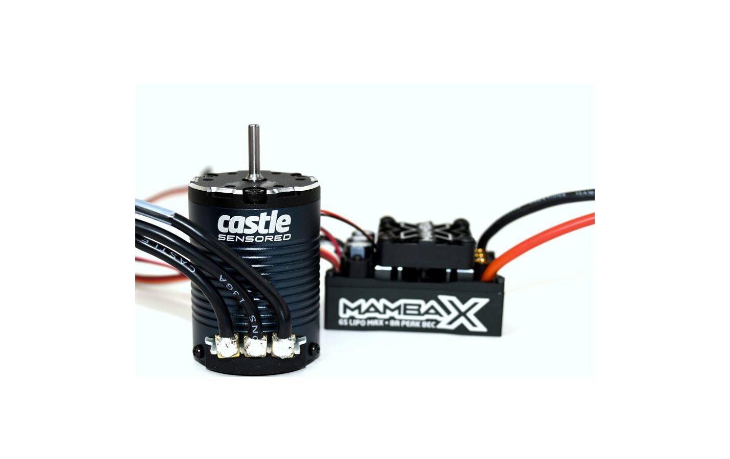 Brushless-Antriebsset Mamba X Combo 1406-3800kV<br>Motor und Regler für 1:10 Modelle