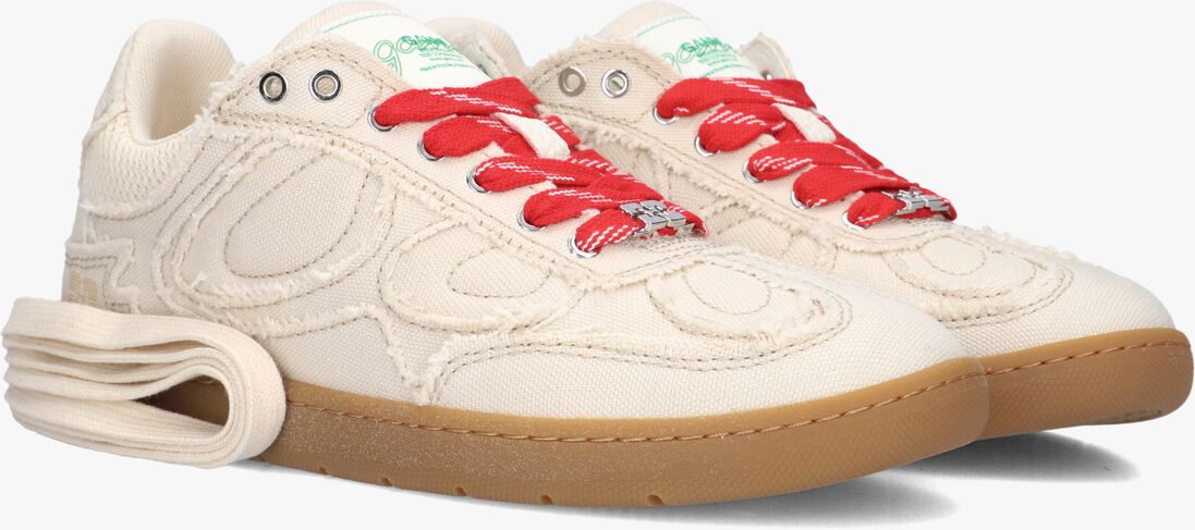 beige ganni lage sneakers 53079