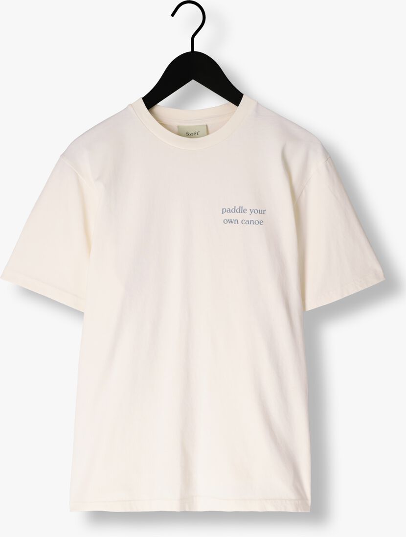 gebroken wit forét t-shirt tip t-shirt