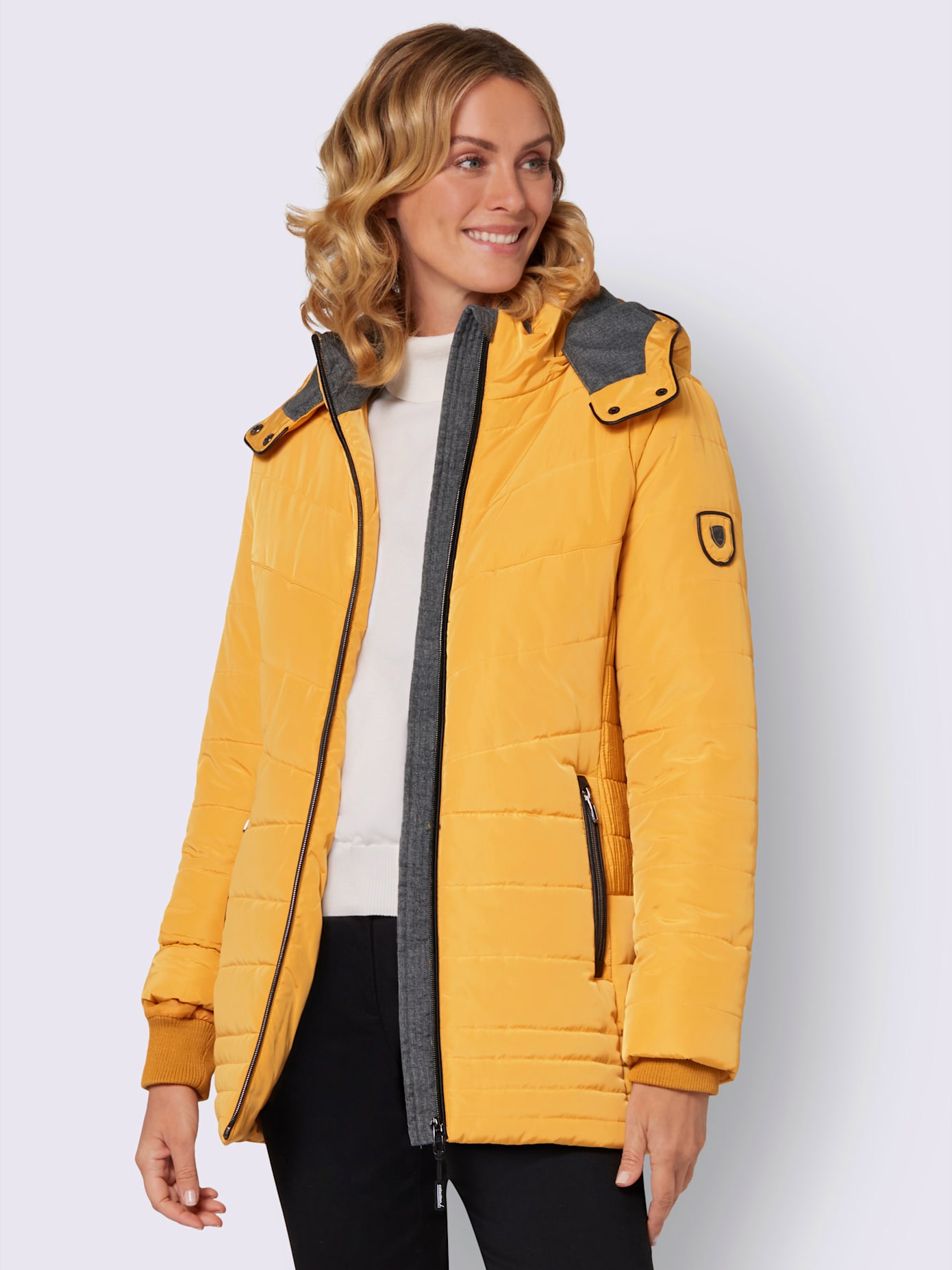 Veste d'extérieur capuche amovible