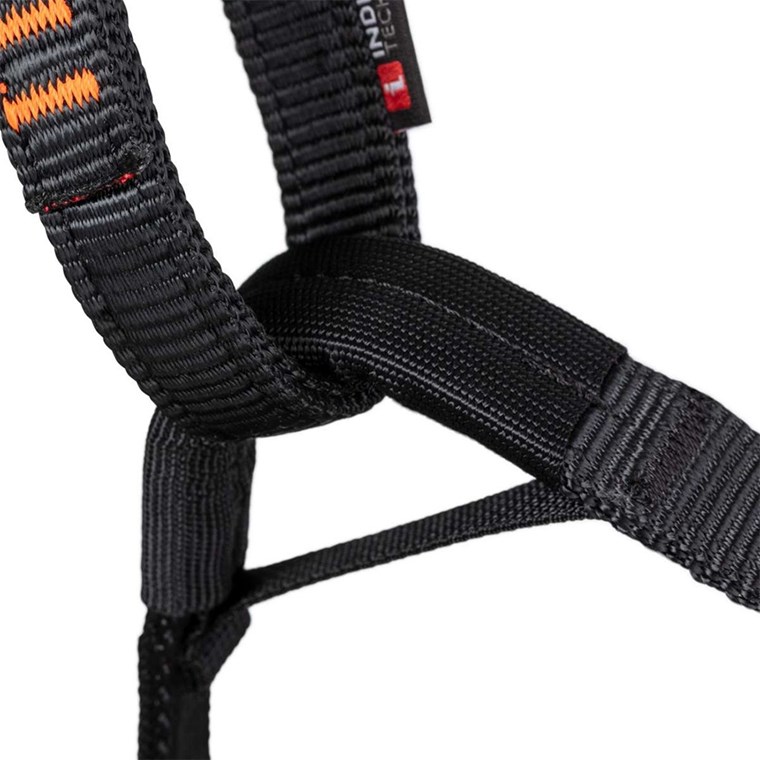 Mammut 4 Slide Harness Vibrant Orange/Black