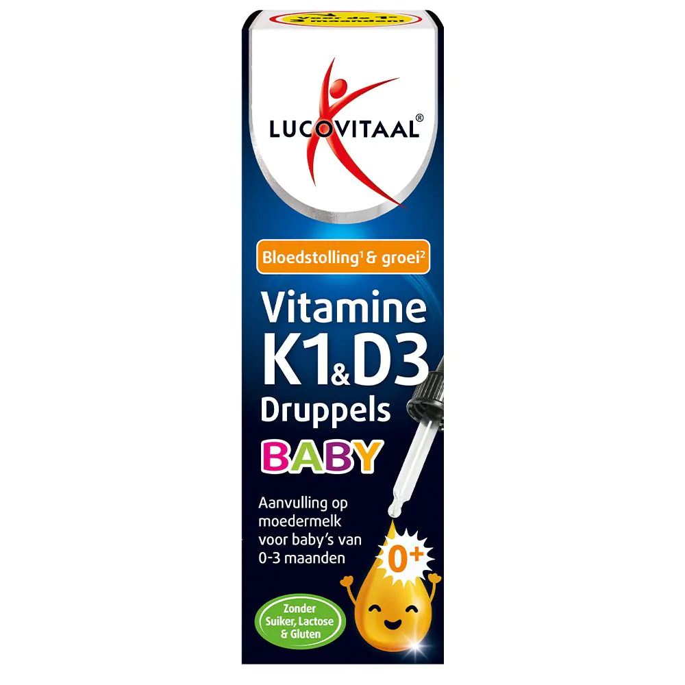 Vitamine K1 & D3 Druppels Baby 14,5 ml