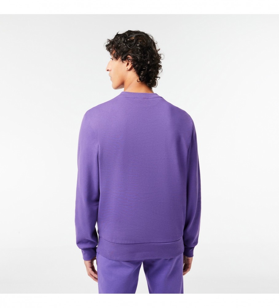Moletom Lacoste Jogger em algodão orgânico, lilás
