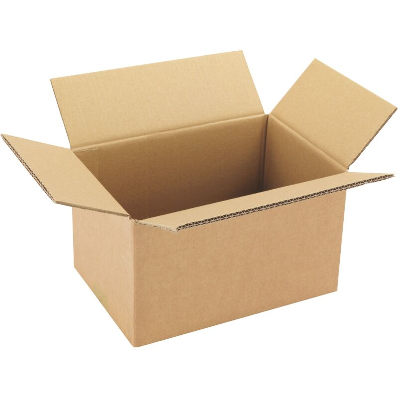 Carton Caisse américaine kraft brun double cannelure L 30 x l 20 x H 17 cm