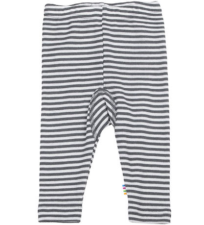 Joha Leggings - Rib - Wolle/Seide - Dunkelgrau