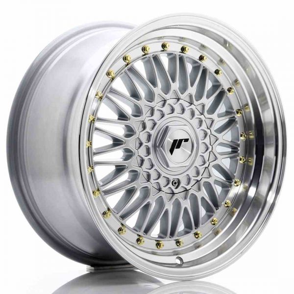 Japan Racing Jantes JR9 17x85 ET20 4x100/114 Silver W/machined Lip - JR9178542074S