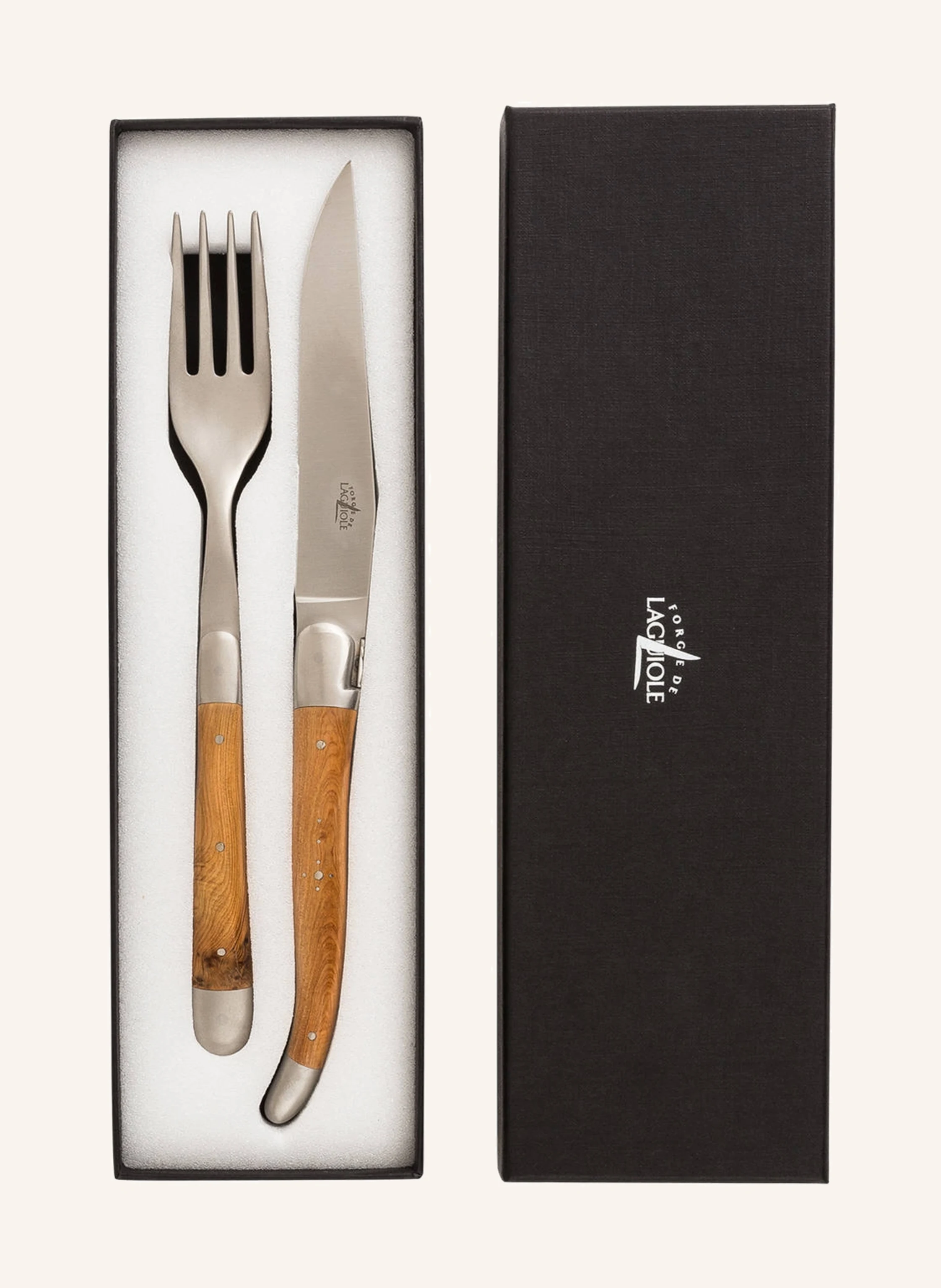 FORGE DE LAGUIOLE 2-tlg. Besteck-Set