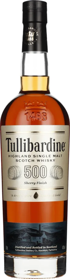 TULLIBARDINE 500 SHERRY FINISH 70CL